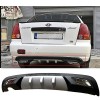 Hyundai Accent Admire Difüzör Difizör Gri + Kare Egzoz Görünüm C Tip 2003 - 2006