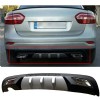 Renault Fluence Difüzör Difizör Gri + Kare Egzoz Görünüm C Tip 2009-2016
