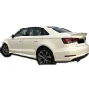 Audi A3 8V Sedan Aero Yan Marşpiyel Seti Mat Siyah Plastik 2 Adet 2012-2019