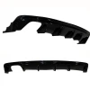 Audi A3 8V HB Sportback Rieger Difüzör Difizör Plastik Parlak Siyah 2012-2016 Arka-bodykit-ek-karlık