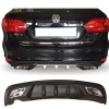 Vw Jetta Mk6 Difüzör Difizör Siyah + Kare Egzoz Görünüm C Tip 2010-2018