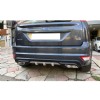 Ford Focus 2 HB Difüzör Difizör Gri + Kare Egzoz Görünüm C Tip 2004 - 2010