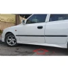 Hyundai Accent Admire Yan Marşpiyel Seti Mat Siyah Plastik 2 Adet 2000 2001 2002 2003 2004 2005 2006