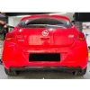Opel Astra J HB Rieger Difüzör Difizör Plastik Parlak Siyah 2009 2010 2011 2012 Arka-difizör-bodykit-ek