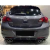 Opel Astra J HB Rieger Difüzör Difizör Plastik Parlak Siyah 2009 2010 2011 2012 Arka-difizör-bodykit-ek