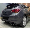 Opel Astra J HB Rieger Difüzör Difizör Plastik Parlak Siyah 2009 2010 2011 2012 Arka-difizör-bodykit-ek