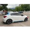 Opel Astra J Sedan Kanallı Yan Marşpiyel Seti Mat Siyah Plastik 2 Adet 2009-2015