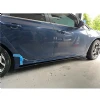 Opel Astra J Sedan Kanallı Yan Marşpiyel Seti Mat Siyah Plastik 2 Adet 2009-2015