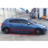 Opel Astra J HB Opc Yan Marşpiyel Seti Mat Siyah Plastik 2 Adet 2009-2015