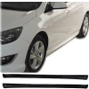 Opel Astra J HB R Yan Marşpiyel Seti Mat Siyah Plastik 2 Adet 2009-2015