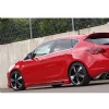 Opel Astra J Sedan Rieger Yan Marşpiyel Seti Mat Siyah Plastik 2 Adet 2009-2015
