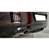 Opel Astra J Sedan Difüzör Difizör Plastik Parlak Siyah 2011-2018 Arka-bodykit-ek-karlık