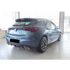 Opel Astra K Sport Difüzör Difizör Plastik Parlak Siyah Egzoz Görünüm 2015-2021 Arka-difizör-bodykit-ek