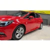 Opel Astra K Opc Yan Marşpiyel Seti Mat Siyah Plastik 2 Adet 2015 2016 2017 2018 2019 2020 2021