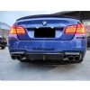 Bmw F10 Vorstainer Difüzör Difizör Plastik Parlak Siyah 2010-2017 Arka-bodykit-ek-karlık