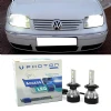 Vw Bora Led Xenon Uzun + Kısa Far Ampulü H4 Access Yeni Seri Beyaz
