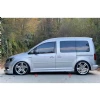 Vw Caddy Aero Yan Marşpiyel Seti Mat Siyah Plastik 2 Adet 2010-2020