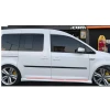 Vw Caddy Aero Yan Marşpiyel Seti Mat Siyah Plastik 2 Adet 2010-2020