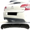 Citroen C4 Difüzör Difizör Plastik Parlak Siyah 2011 2012 2013 2014 2015 2016 Arka-difizör-bodykit-ek