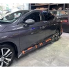 Honda City Yan Marşpiyel Seti Mat Siyah Plastik 2 Adet 2022 2023 2024 2025