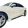 Honda Civic FE Yan Marşpiyel Seti Mat Siyah Plastik 2 Adet 2022 2023 2024 2025