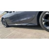 Honda Civic FE Yan Marşpiyel Seti V2 Plastik 2 Adet Mat Siyah 2022 2023 2024 2025