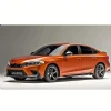 Honda Civic FE Yan Marşpiyel Seti V2 Plastik 2 Adet Mat Siyah 2022 2023 2024 2025