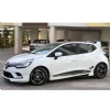 Renault Clio 4 Custom Yan Marşpiyel Seti Mat Siyah Plastik 2 Adet 2012-2019