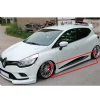 Renault Clio 4 Rs Yan Marşpiyel Seti Mat Siyah Plastik 2 Adet 2012-2019