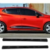 Renault Clio 4 R Yan Marşpiyel Seti Mat Siyah Plastik 2 Adet 2012-2019