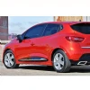 Renault Clio 4 R Yan Marşpiyel Seti Mat Siyah Plastik 2 Adet 2012-2019