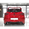 Renault Clio 5 Arka Ek Difüzör Difizör Plastik Parlak Siyah 2019 2020 2021 2022 Arka-difizör-bodykit-ek