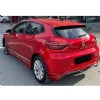 Renault Clio 5 Arka Ek Difüzör Difizör Plastik Parlak Siyah 2019 2020 2021 2022 Arka-difizör-bodykit-ek