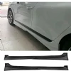 Renault Clio 5 Custom Yan Marşpiyel Seti Mat Siyah Plastik 2 Adet 2020 2021 2022 2023 2024