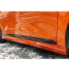 Renault Clio 5 RS Yan Marşpiyel Seti Mat Siyah Plastik 2 Adet 2020 2021 2022 2023 2024