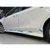 Toyota Corolla Custom Yan Marşpiyel Seti Mat Siyah Plastik 2 Adet 2013 2014 2015 2016 2017 2018