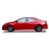 Toyota Corolla Twin Yan Marşpiyel Seti Mat Siyah Plastik 2 Adet 2013 2014 2015 2016 2017 2018