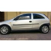 Opel Corsa C Yan Marşpiyel Seti Mat Siyah Plastik 2 Adet 2000 2001 2002 2003 2004 2005 2006