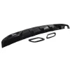 Opel Corsa D Sport Difüzör Difizör Plastik Parlak Siyah Egzoz Görünüm 2006-2014 Arka-difizör-bodykit-ek