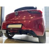 Opel Corsa F Difüzör Difizör Plastik Parlak Siyah 2019+ Arka-bodykit-ek-karlık