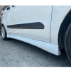 Ford Courier Yan Marşpiyel Seti Mat Siyah Plastik 2 Adet 2014 ve üzeri