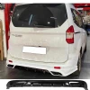 Ford Tourneo Courier Egzoz Görünümlü Arka Ek Plastik Siyah Difüzör Arka-bodykit-ek-karlık