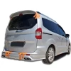 Ford Tourneo Courier Egzoz Görünümlü Arka Ek Plastik Siyah Difüzör Arka-bodykit-ek-karlık