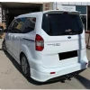 Ford Courier Arka Ek Plastik Siyah Difüzör 2014 2015 2016 2017 2018 Arka-bodykit-ek-karlık