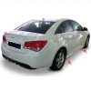 Chevrolet Cruze Rieger Yan Marşpiyel Seti Mat Siyah Plastik 2 Adet 2009 2010 2011 2012 2013 2014