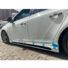 Chevrolet Cruze Rieger Yan Marşpiyel Seti Mat Siyah Plastik 2 Adet 2009 2010 2011 2012 2013 2014