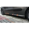 Fiat Doblo Aero Yan Marşpiyel Seti Mat Siyah Plastik 2 Adet 2009-2017