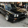 Bmw E30 Ön Lip Plastik Parlak Siyah karlık-ön-ek-bodykit