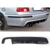 Bmw E39 M5 Difüzör Difizör Plastik Parlak Siyah Sol Çift Çıkış 5 Serisi Arka-bodykit-ek-karlık