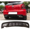Vw Polo Difüzör Difizör Siyah + Kare Egzoz Görünüm C Tip 2002 - 2008